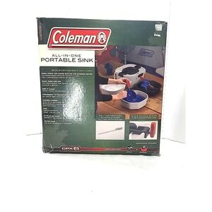NEW Coleman CPX 6 All-In-One Portable Sink & Camp Cleaning Station Discontinued